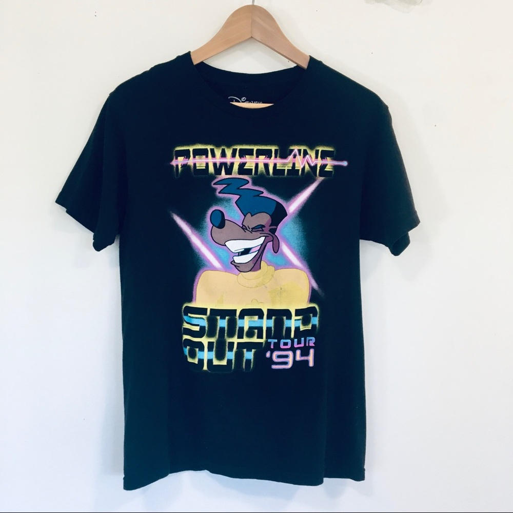 Disney Goof Troop "Powerline" T-Shirt SMALL